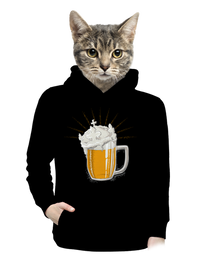 dámska mikina klokanka