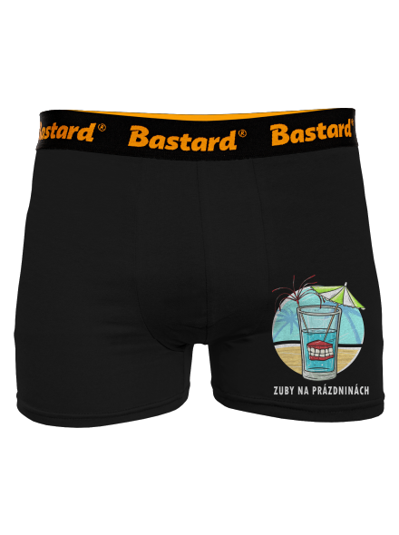 Zuby na prázdninách boxerky Black