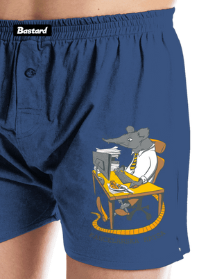 Kancelárska krysa pánske trenky Blue