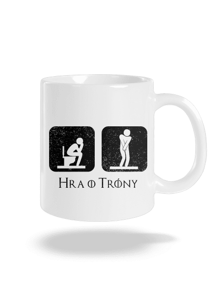 Hra o trůny klasický hrnček White