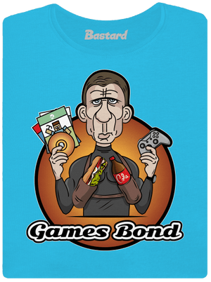 Games Bond dámske tričko s lemom Blue Atol
