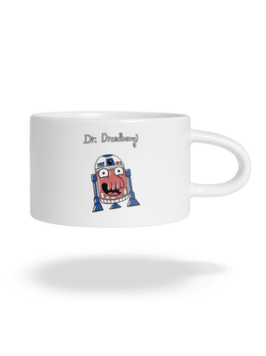 Dr. Droidberg hrnček makronka White