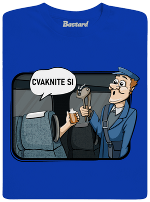 Cvaknite si pánske dlhý rukáv Royal Blue