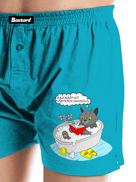 Ako všetkých naštvať pánske trenky Turquoise