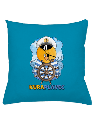 Kuraplavec vankúš Blue Turquoise