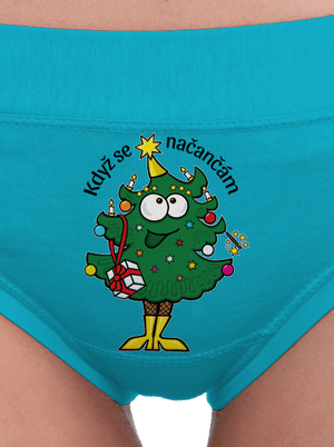 Když se načančám dámske nohavičky Turquoise