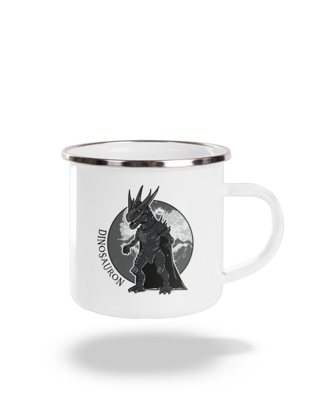 Dinosauron plecháčik White