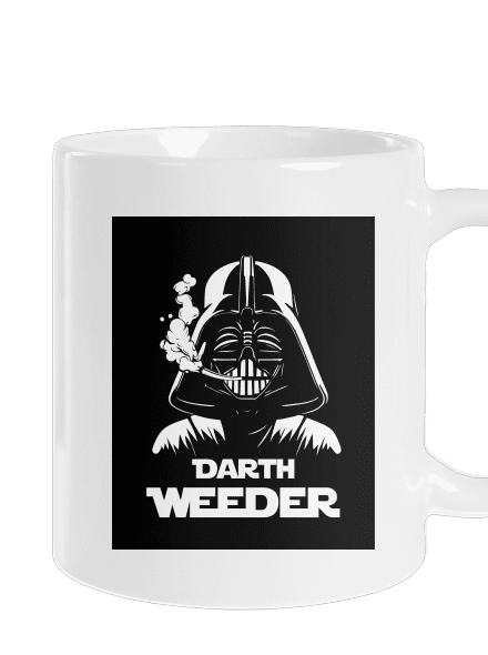Darth Weeder klasický hrnček White