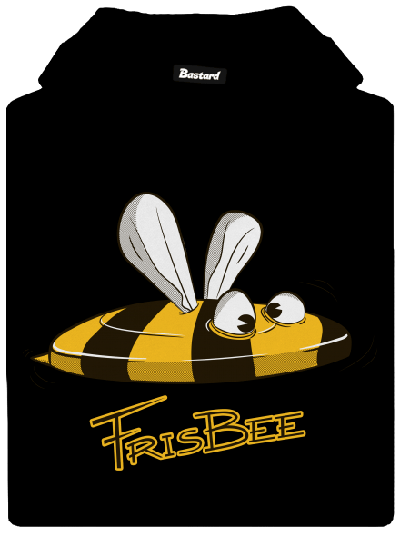 Frisbee pánska mikina klokanka Black