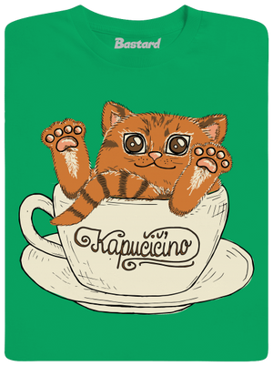 Kapučičíno detské tričko Kelly Green