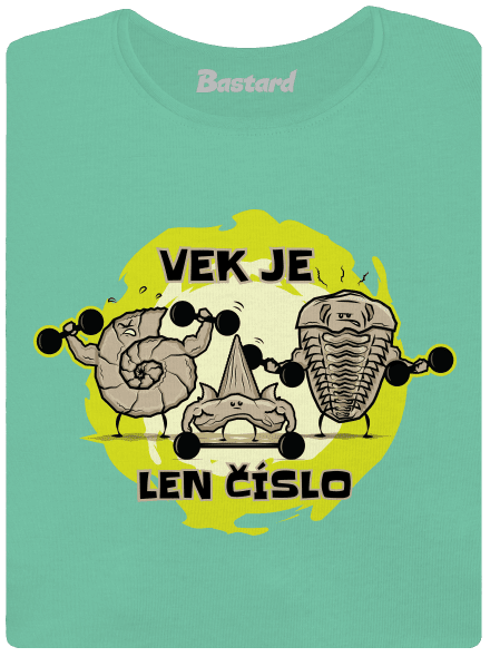 Vek je len číslo dámske tričko prémium Mint Mal