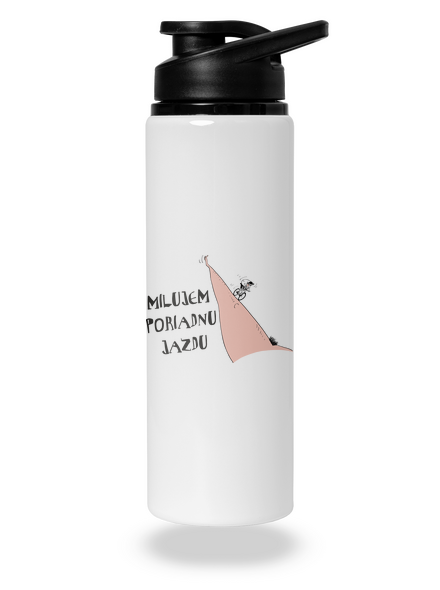 Milujem jazdu flaša na vodu White