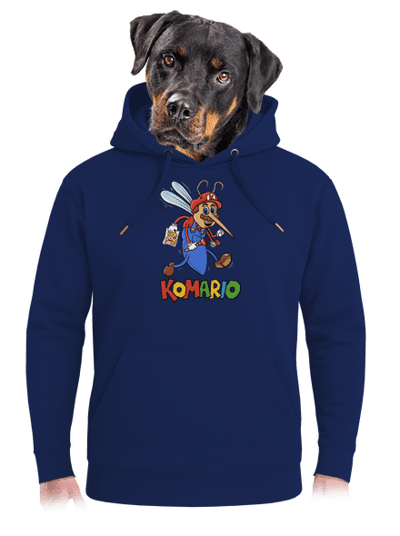 Komario unisex mikina premium Navy