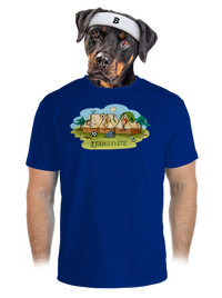 pánske športové tričko