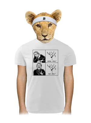 Cimrman: Copak jmelí detské športové tričko White