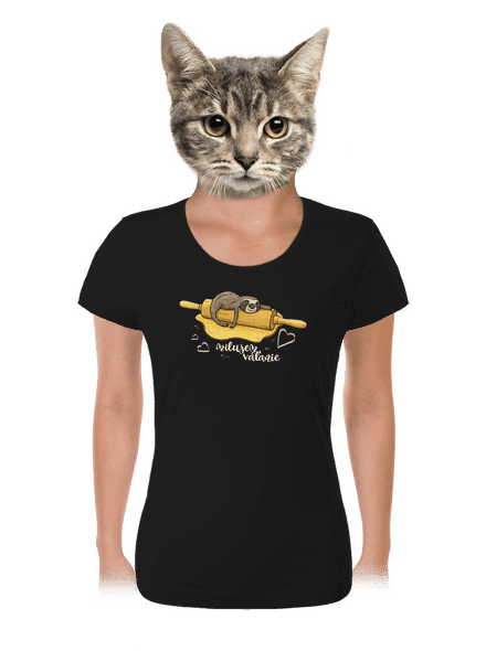 Milujem váľanie dámske tričko Black