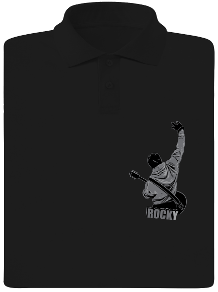 Rocky pánska polokošeľa Black