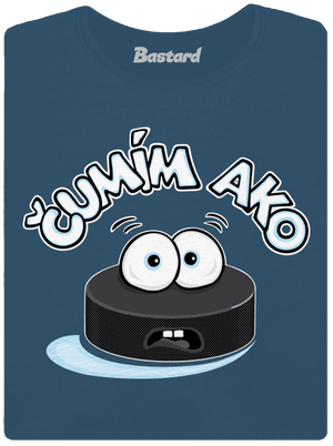 Čumím ako puk dámske tričko prémium Petrol Blue