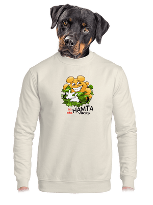 unisex mikina bez kapucne