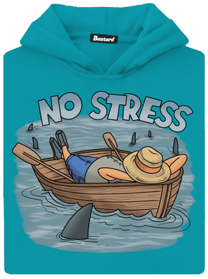 No stress detská mikina klokanka Hawaiian Blue