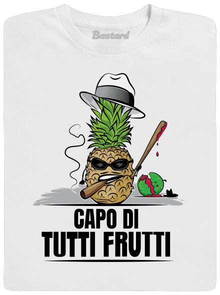 Tutti Frutti pánske dlhý rukáv White