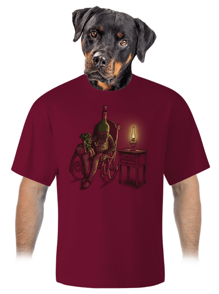 Dedo, rozprávaj unisex tričko oversized Garnet