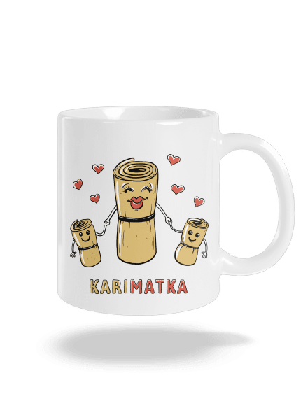 Karimatka klasický hrnček White