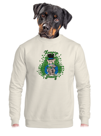 unisex mikina bez kapucne