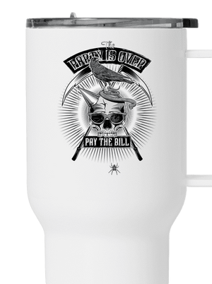 Party is over termohrnček White