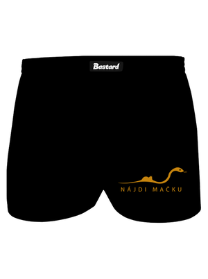 Nájdi mačku pánske trenky Black