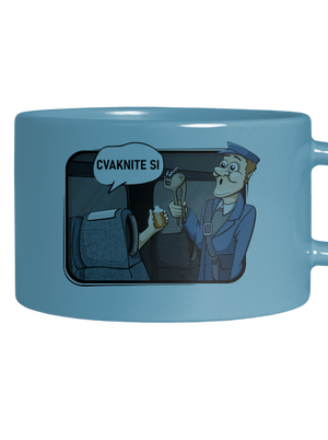 Cvaknite si hrnček makronka Blue Macaron