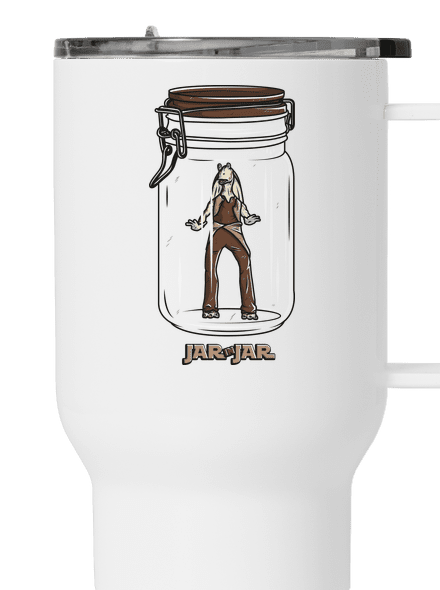 Jar in jar termohrnček White