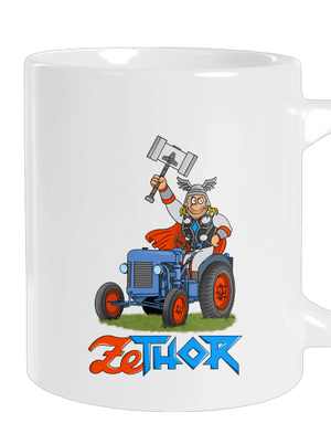 ZeThor veľký hrnček White