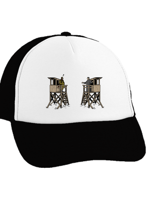 Poľovník a kazateľnica šiltovka truckerka Black cap