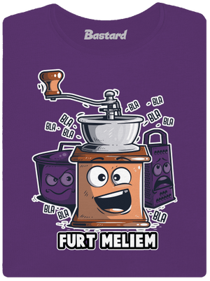 Mlynček dámske tričko prémium Purple