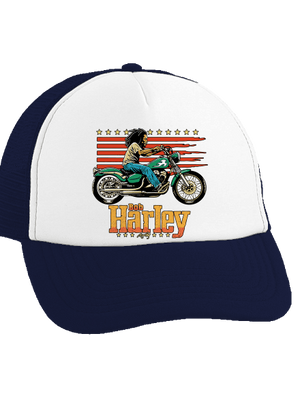 Bob Harley šiltovka truckerka French Navy cap