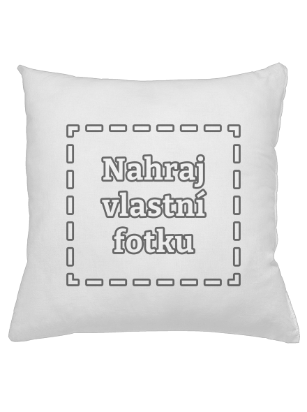 Vlastná potlač vankúš White