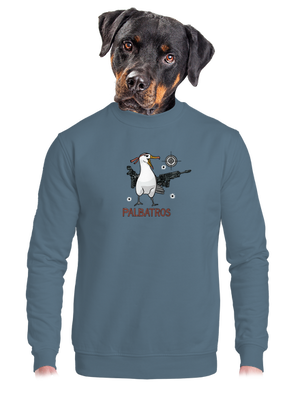 unisex mikina bez kapucne