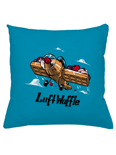 Luftwaffle vankúš Blue Turquoise