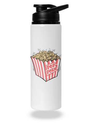 Popporn flaša na vodu White
