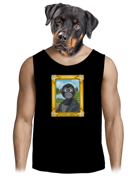 Moja Lisa pánske tielko Black