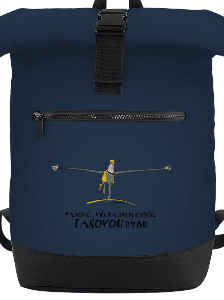 Takúto rybu som chytil batoh French Navy