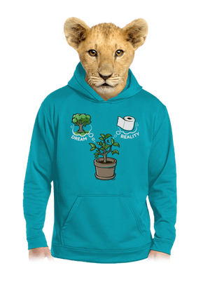 detská mikina klokanka