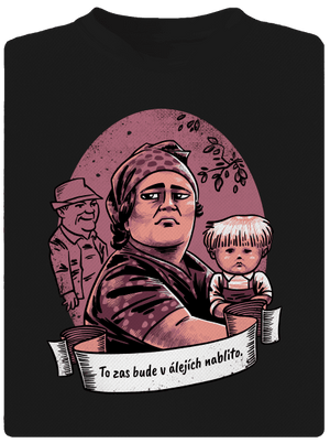 B14: Slavnosti sněženek detské športové tričko Black