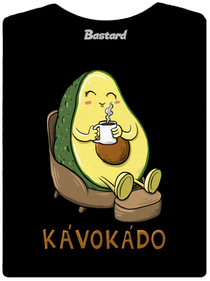 Kávokádo dámske tričko prémium Black