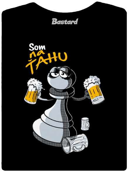 Na ťahu dámske tričko Black