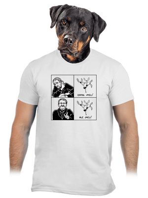 Cimrman: Copak jmelí pánske tričko White