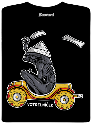 Votrelníček detské tričko Black