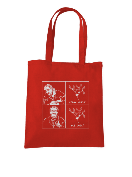 Cimrman: Copak jmelí taška Bright Red
