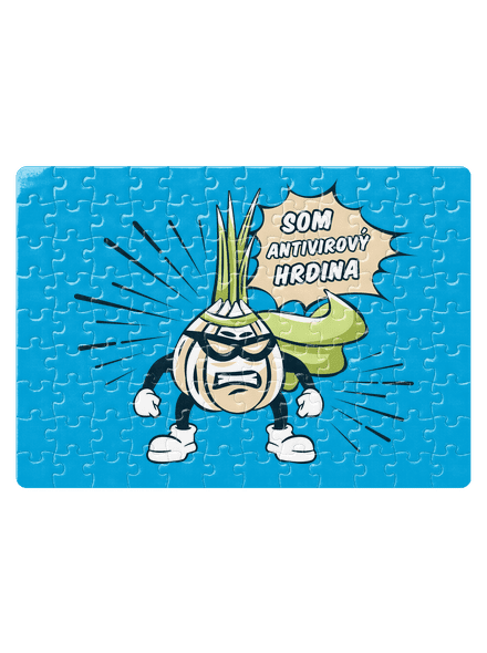 Antivirový hrdina puzzle White